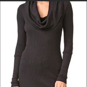 Splendid Cowl Neck Thermal Top, size medium